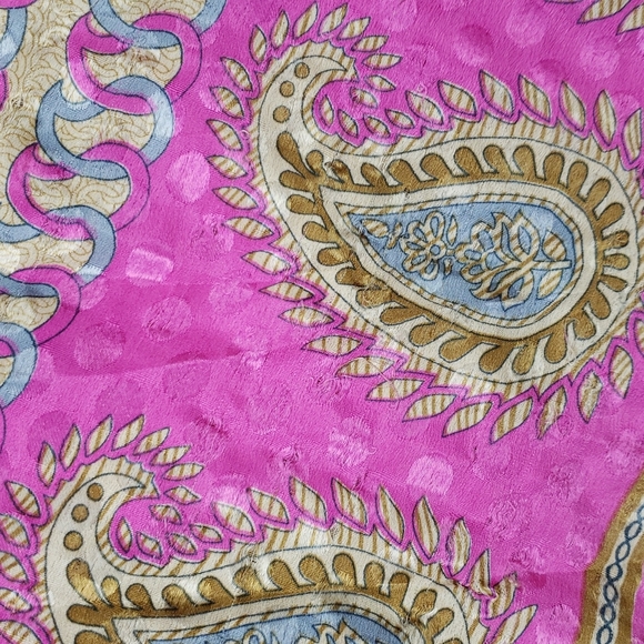 Darn Good Yarn Sari Silk Wrap Skirt Tea Goddess - Picture 15 of 16